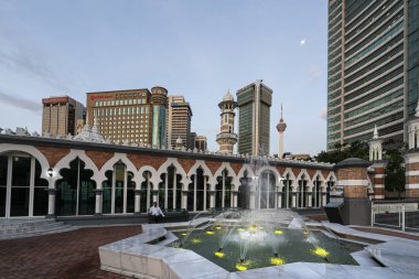 Kuala Lumpu 'daki Mescid Jamek camii.