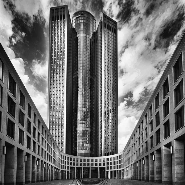 Mrakodrapy ve Frankfurtu — Stock fotografie