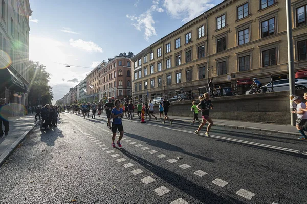 斯德哥尔摩哈尔夫马拉松 2019 — 图库照片