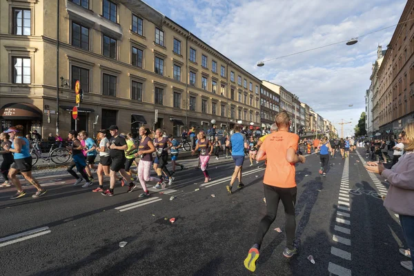 The Stockholm Halvmarathon 2019 — Stock Photo, Image