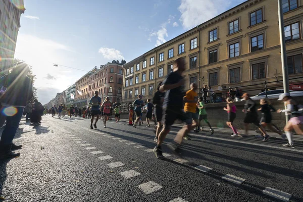 斯德哥尔摩哈尔夫马拉松 2019 — 图库照片