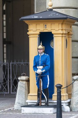 Stockholm Kraliyet Sarayı muhafızları