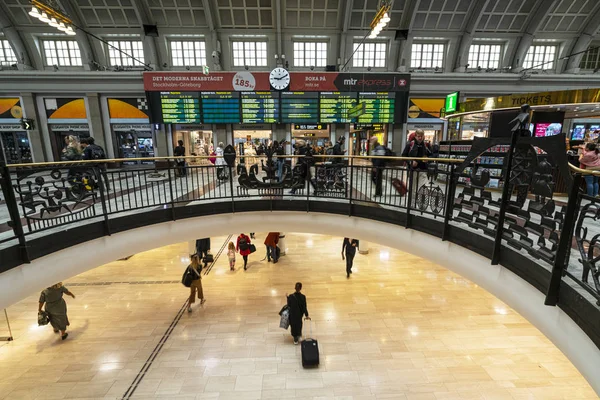 La estación central ferroviaria de Estocolmo — Foto de Stock