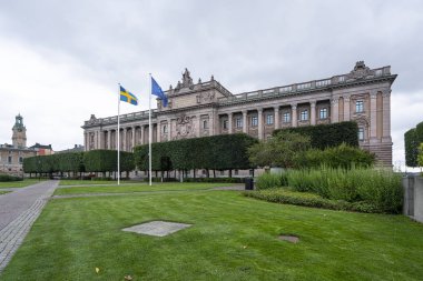 Stockholm 'deki İsveç parlamento binası