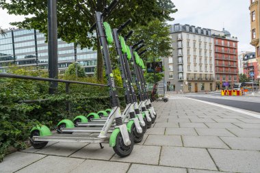 Stockholm elektrikli kiralık scooter