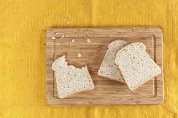白面包片 — 图库照片