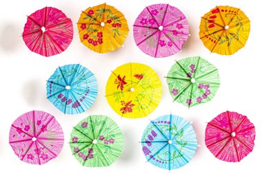 Küçük Japon şemsiyeleri