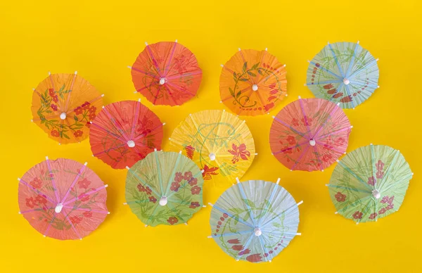 Kleine japanische Regenschirme — Stockfoto