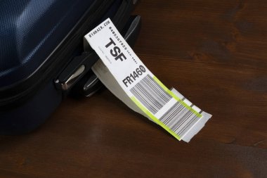  Ryanair Havayolları bagaj etiketi 