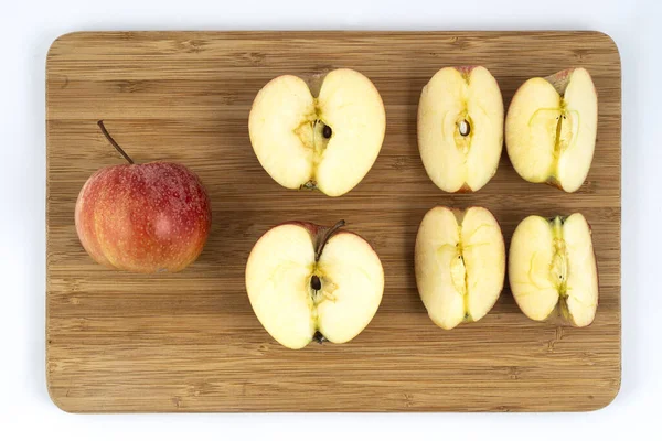 A cut apple — Stock Photo, Image