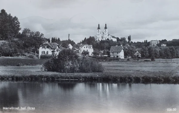 Udine Italien Mai 2020 Ansicht Der Maria Trost Kirche Graz — Stockfoto