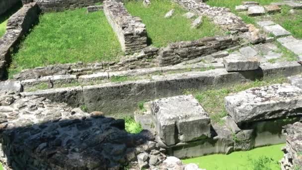 Aquileia Italy July 2020 Roman Era River Port Aquileia Italy — Stock Video