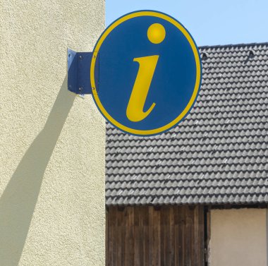 Duvardaki Bilgi Noktası işareti