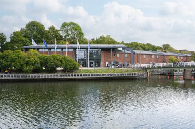 Helsinki, Finlandiya. 27 Ağustos 2025. Adanın dış görünüşü.