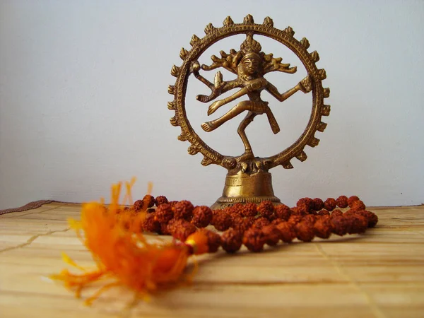 Estátua Shiva Rudraksha — Fotografia de Stock