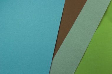 boş renk kağıt geometrik düz yatıyordu arka plan
