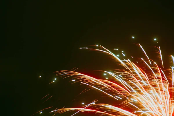 Absztrakt Színes Tűzijáték Ünnepi Háttér — Stock Fotó