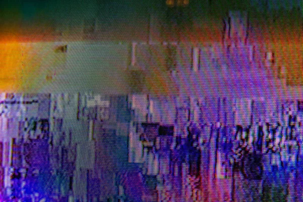 Unique Abstract Digital Design Backdrop Glitch Error — Stock Photo, Image