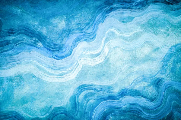 Абстрактный фон синей волны — стоковое фото