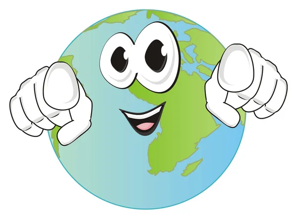 Our Smiling Earth Chose You — Stock Photo, Image