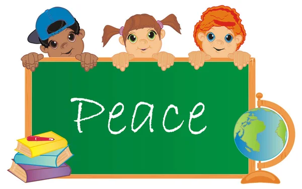 Children School Class Peace — Stock Photo, Image