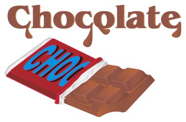 Sütlü çikolata bar ve onun adını