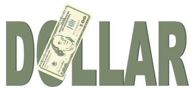 Word'den yukarı yüz doları göz