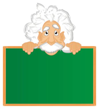 yüzü Albert Einstein göz kurulu