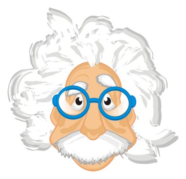 Albert Einstein yüz gözlük