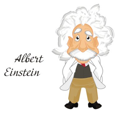 Onun adı Albert Einstein standı