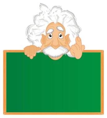 Albert Einstein yüz hareketi ile