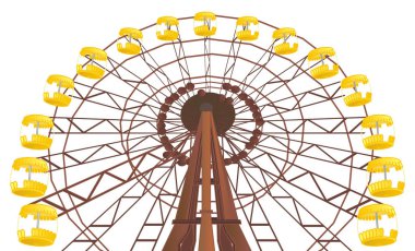 Çernobil renkli dönme dolap