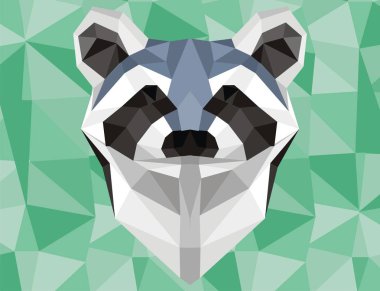 bir racoon papercraft snout 
