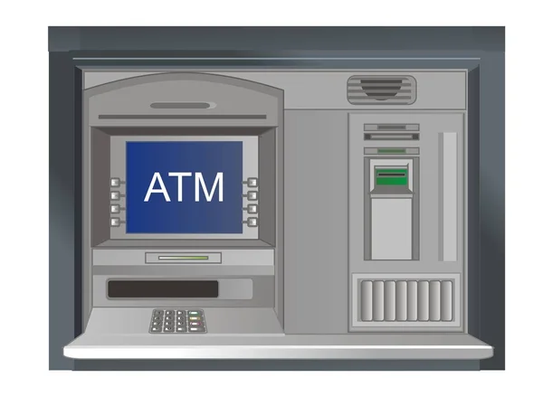 screen of ATM  and his name
