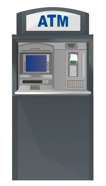 Atm 带纸张检查 — 图库照片