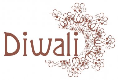 Diwali tatil süsleri ve sembolleri