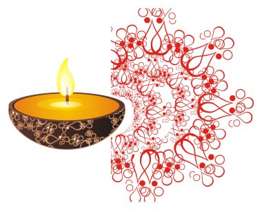 Hindistan'da ışıklar ve mumlar festivali