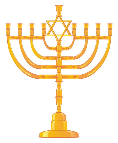 December Happy Hanukkah Happy Holiday — Stockfoto