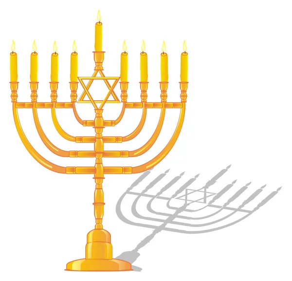 Religione Preghiera Hanukkah — Foto Stock