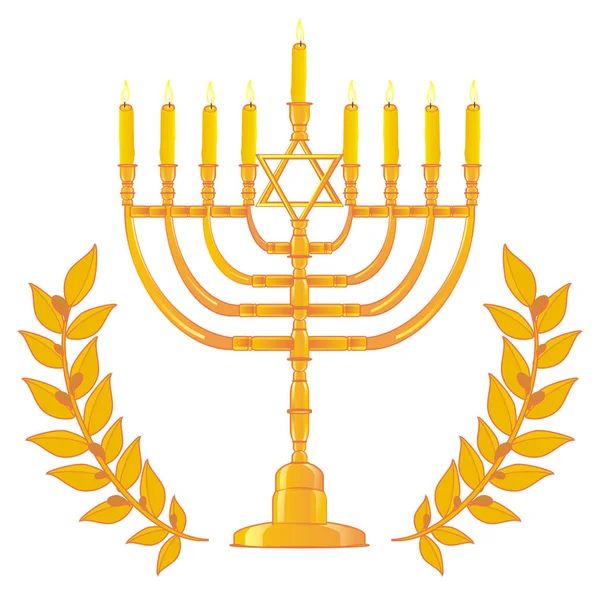 Hanukkah Culture Marking Rules Its Symbols — Stock Photo, Image