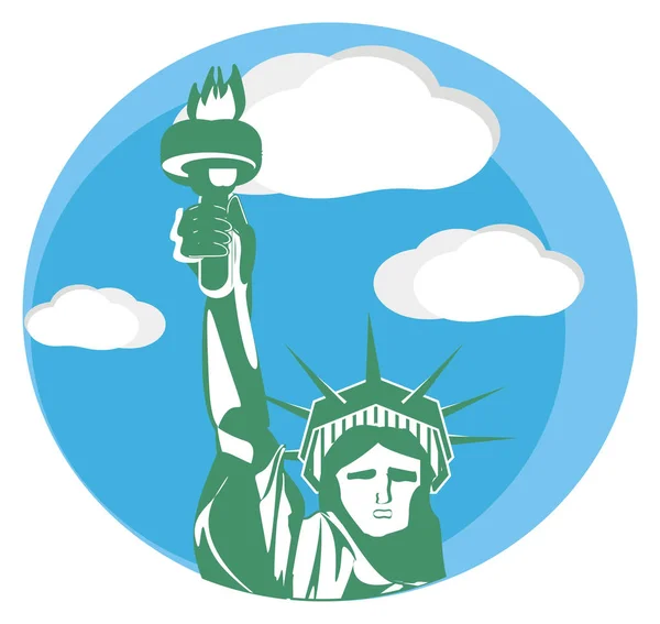 Head of statue of liberty — Stock Image Head Statue Liberty Royalty Free Stock Images