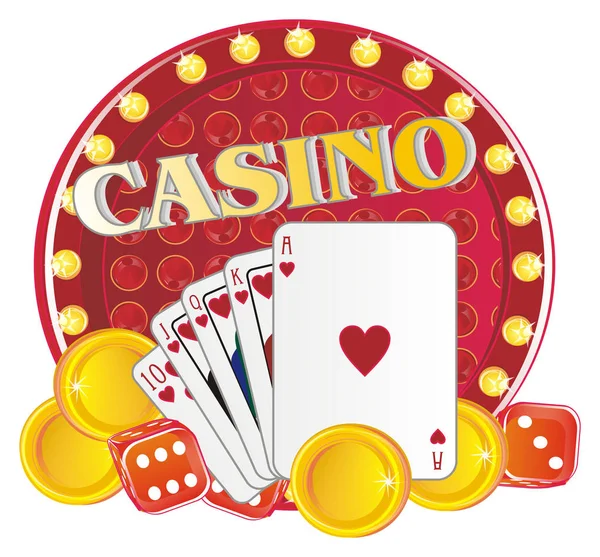 Bereit Casino Spielen Und Gewinnen — Stockfoto