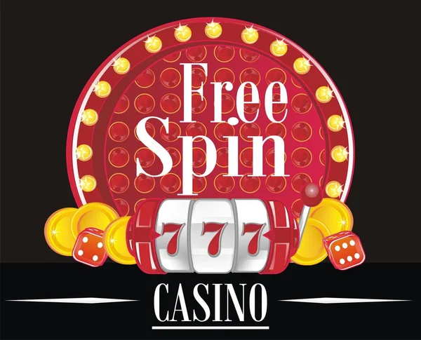 Casino Dar Usted Tiradas Gratis — Foto de Stock