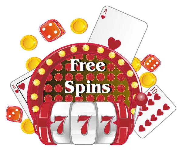 Gratis Spins Casino Slot — Stockfoto