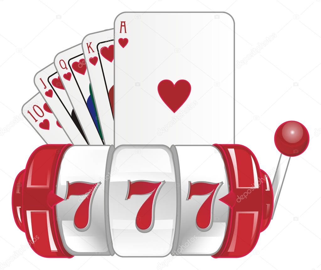 red slot and play cards