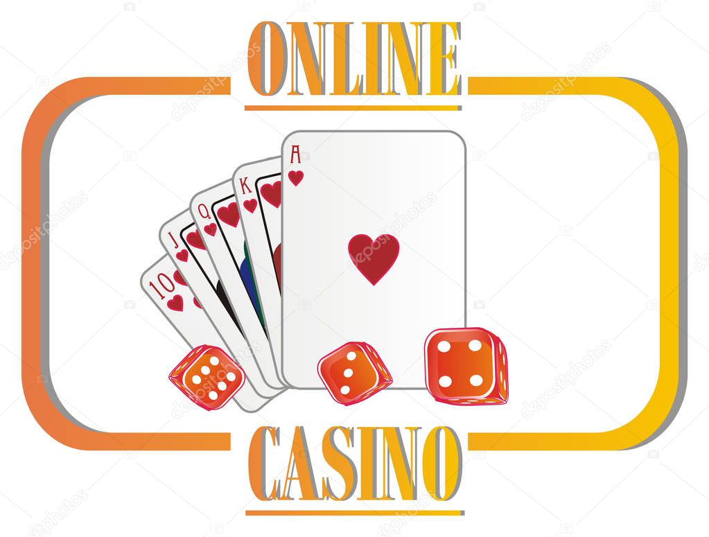 cards and dice on casino online