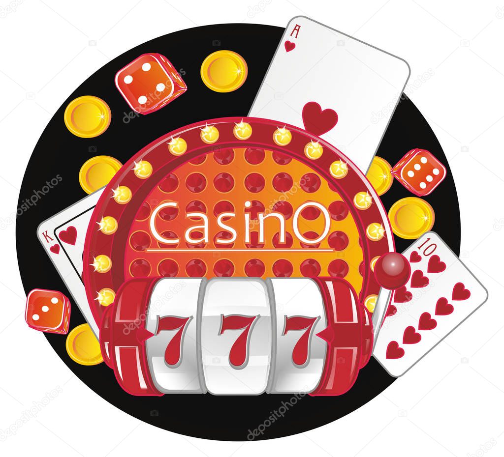 casino with tools and bets
