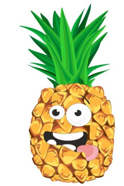 Çılgın ve komik ananas burada.