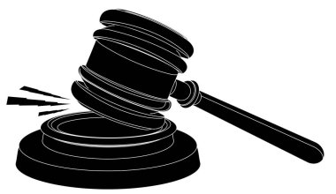 Hakimin sert siyah çekici