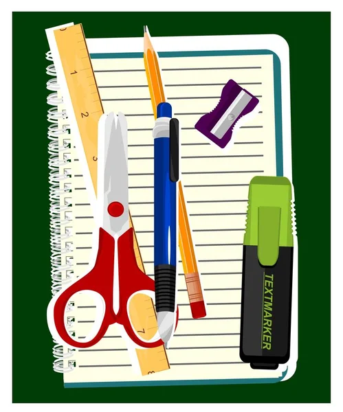 Back School Office Tools — Stock Photo, Image